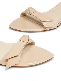Clarita Double 60MM Patent Leather Sandals