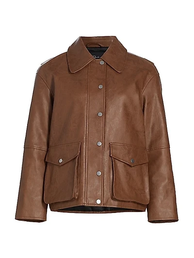 Mathis Faux-Leather Jacket
