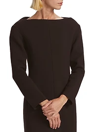 Reysha Wool-Blend Maxi Dress