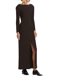 Reysha Wool-Blend Maxi Dress