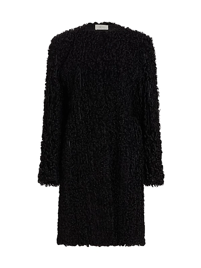 Watson Shearling Tie Coat