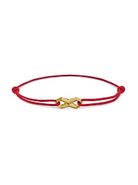 Infinity Link Cord Bracelet