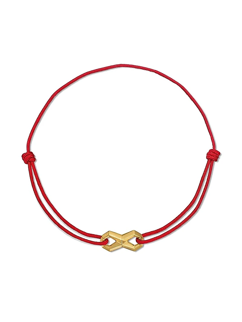 Infinity Link Cord Bracelet