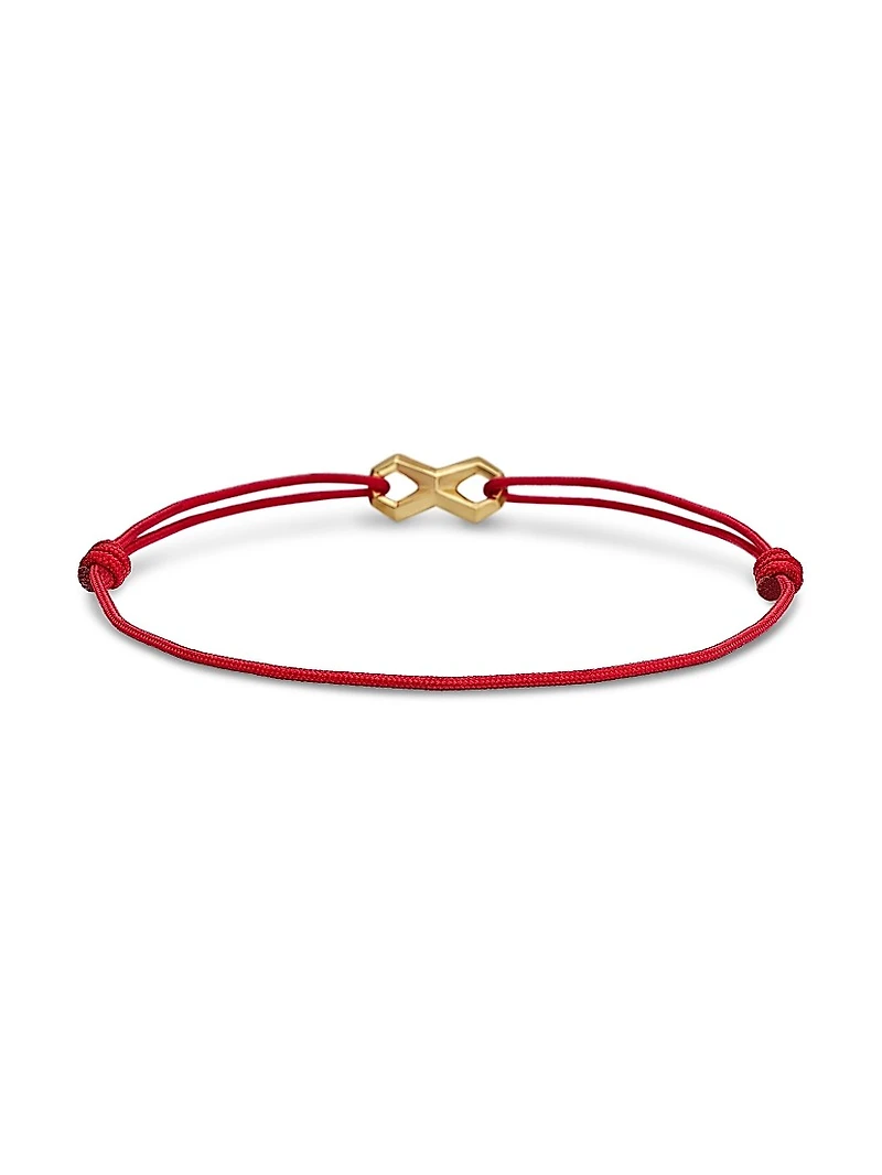 Infinity Link Cord Bracelet