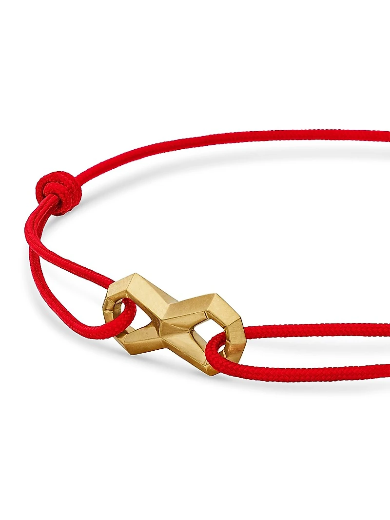 Infinity Link Cord Bracelet