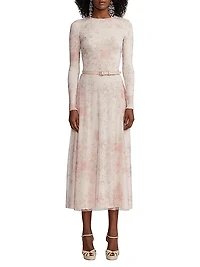 Alisen Floral Jersey Midi-Dress