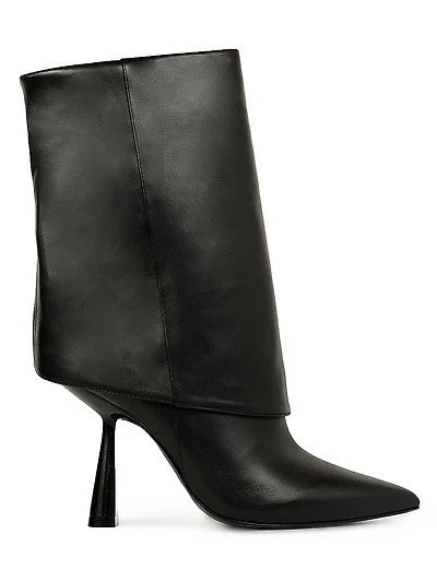 Cecille Leather Ankle Boots