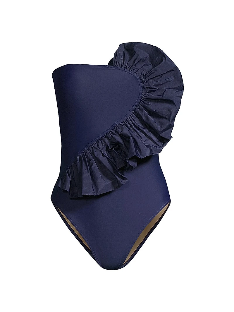 Sarita Ruffled One-Piece Swimsuit