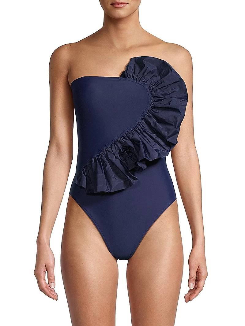 Sarita Ruffled One-Piece Swimsuit