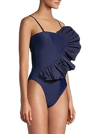 Sarita Ruffled One-Piece Swimsuit