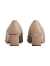 Belle Vivier 45MM Leather Buckle Pumps