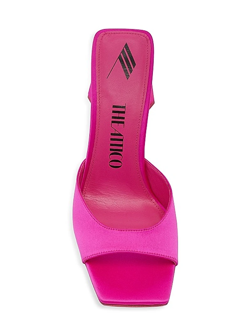 Mini Devon 85MM Satin Mules