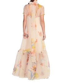 Calluna Floral Organza Gown