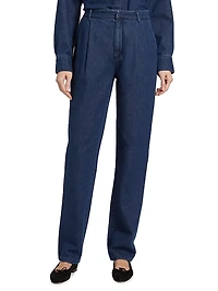 Maggie Denim Straight-Leg Jeans