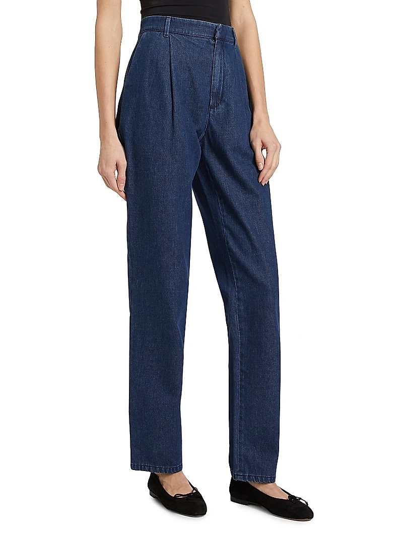 Maggie Denim Straight-Leg Jeans