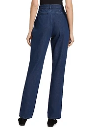 Maggie Denim Straight-Leg Jeans