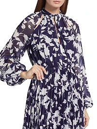 Abbie Floral Chiffon Maxi Dress