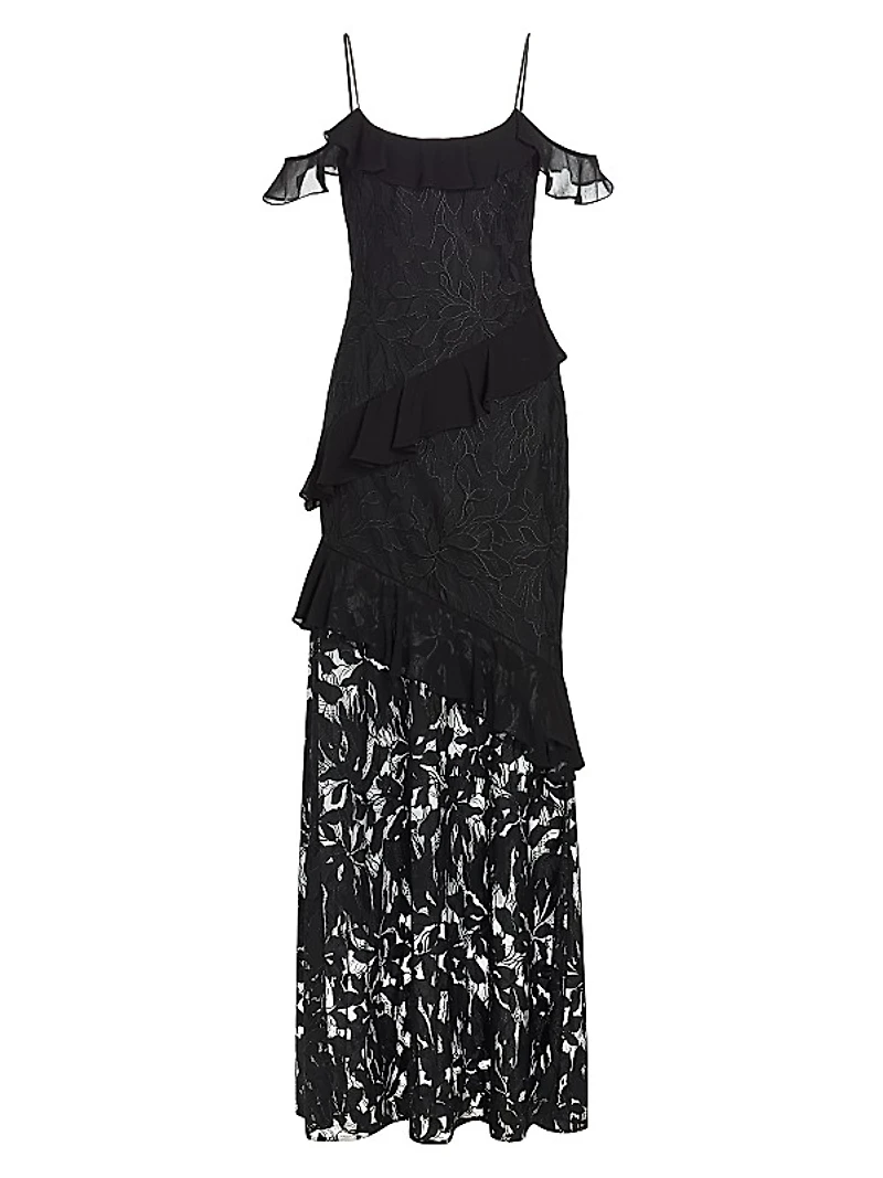 Sienna Floral Tulle Gown