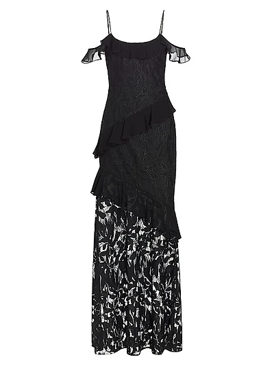 Sienna Floral Tulle Gown