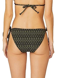 Ikat Side-Tie Bikini Bottoms