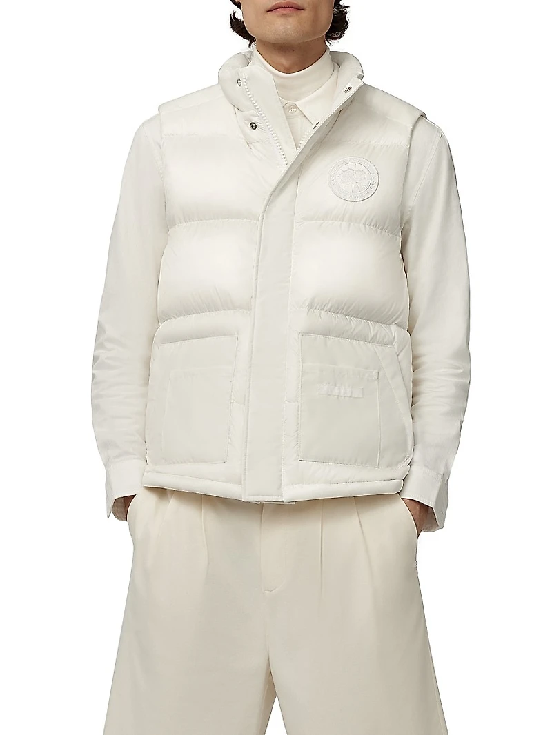 Mixed Media Paradigm Freestyle Down Vest