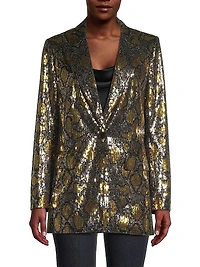 Audrey Snake Sequin Jacket