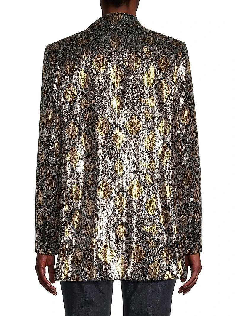 Audrey Snake Sequin Jacket