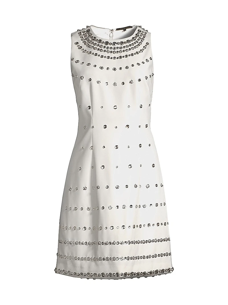 Eliana Crystal-Embellished Minidress