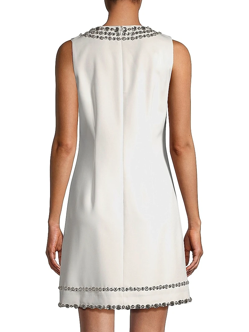 Eliana Crystal-Embellished Minidress