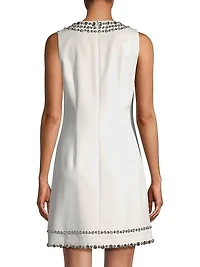 Eliana Crystal-Embellished Minidress