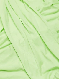 Kores Draped Turtleneck Minidress