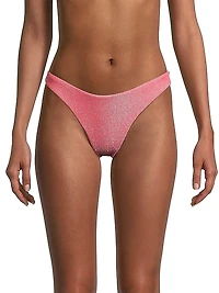 Bella Metallic Bikini Bottom