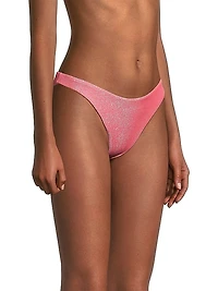 Bella Metallic Bikini Bottom