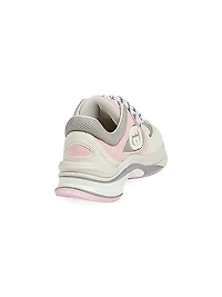 Run Premiem Suede Mesh Sneakers
