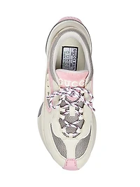 Run Premiem Suede Mesh Sneakers