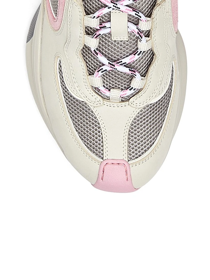 Run Premiem Suede Mesh Sneakers