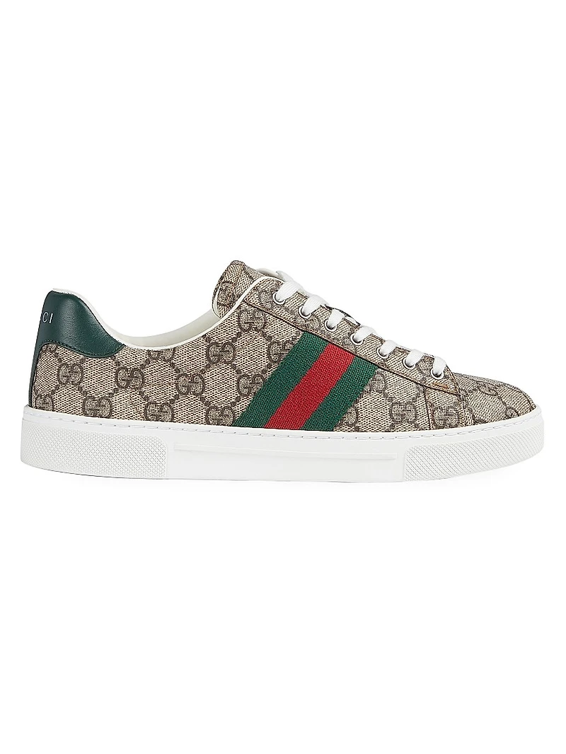 Ace Monogram Sneakers