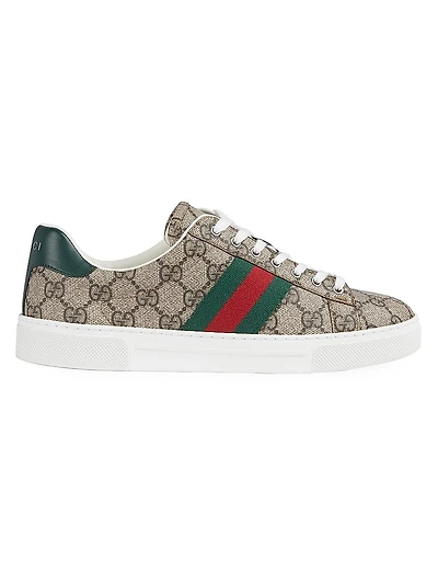 Ace Monogram Sneakers