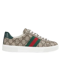 Ace Monogram Sneakers