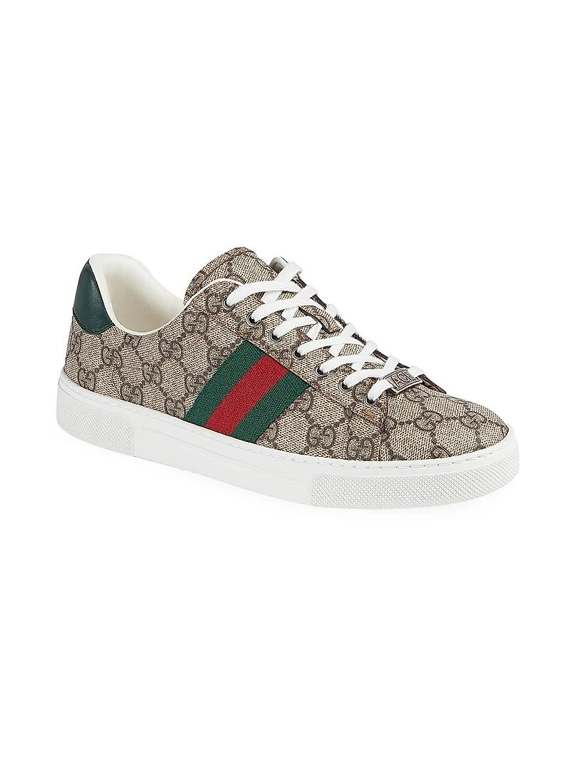 Ace Monogram Sneakers
