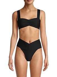 Marlee Ribbed Bikini Top