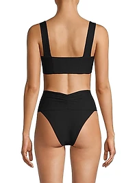Marlee Ribbed Bikini Top
