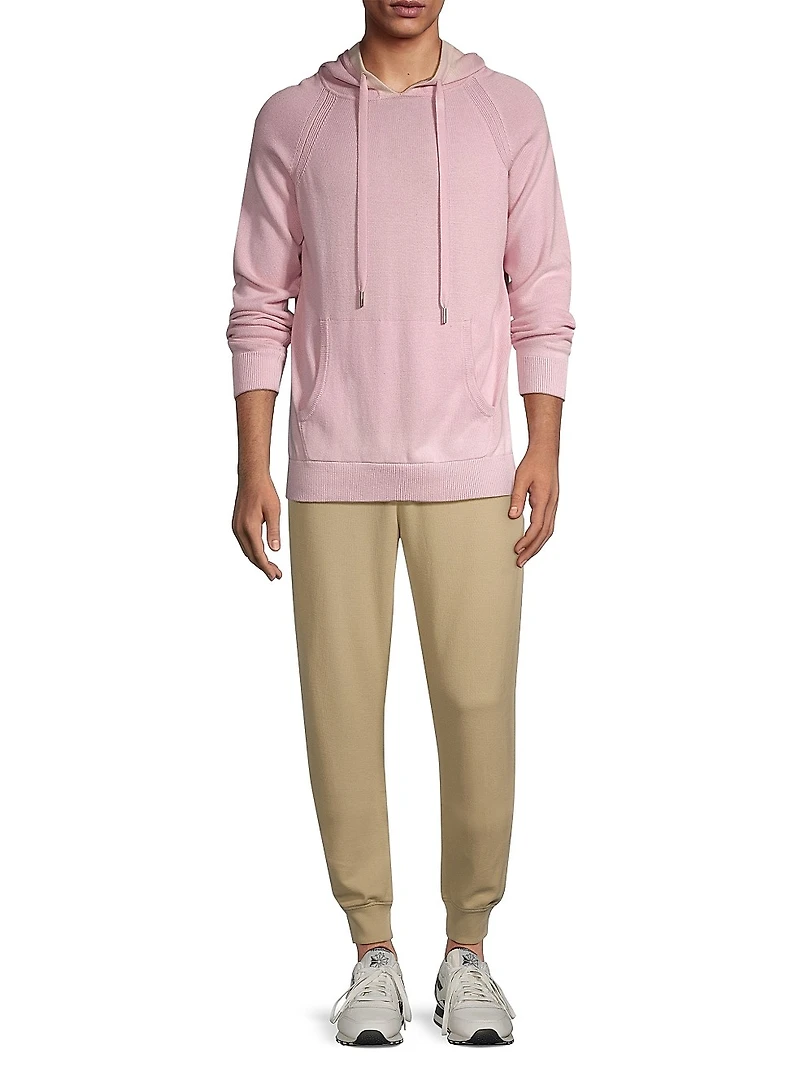 Faded Knit Hoodie