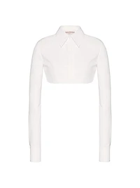 Compact Poplin Blouse