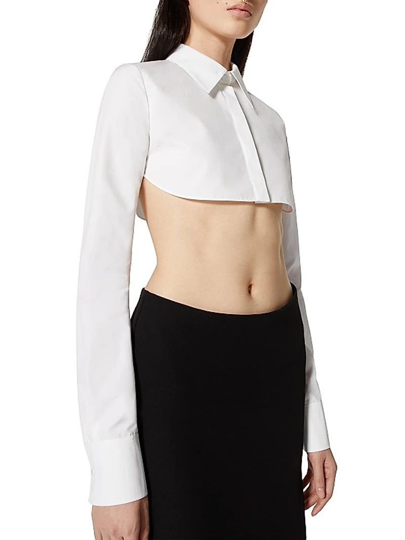 Compact Poplin Blouse