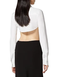 Compact Poplin Blouse