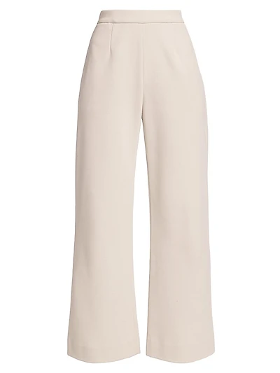 Scuba Wide-Leg Pants