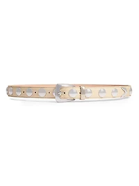 The Benny Studded Leather Belt