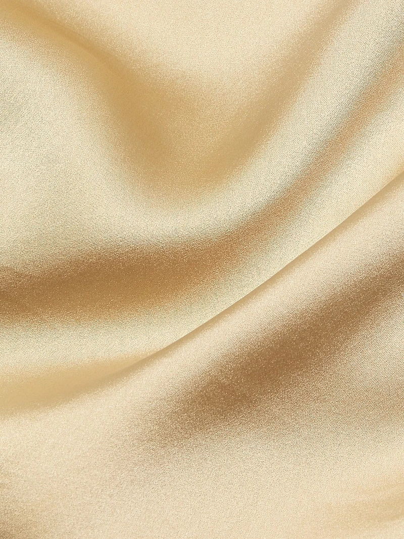Nonchalance Satin Slip Dress