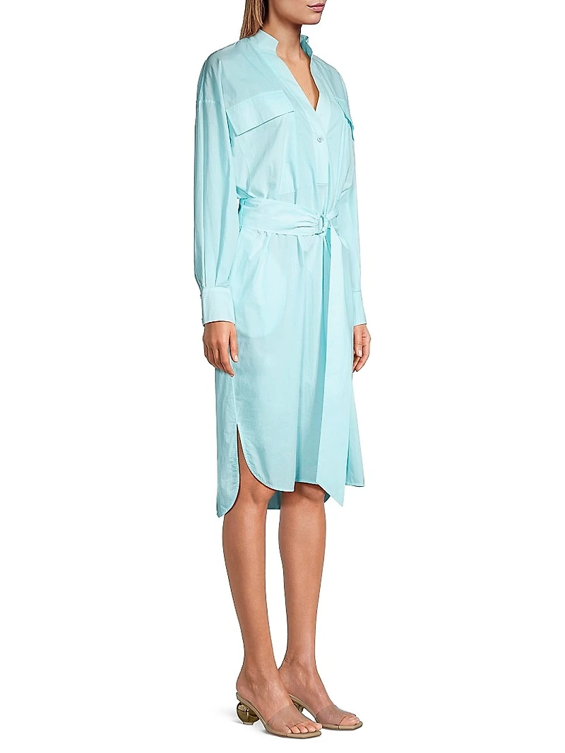 Keepsake Cotton Shirtdress